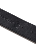College Monogram Reversible Belt