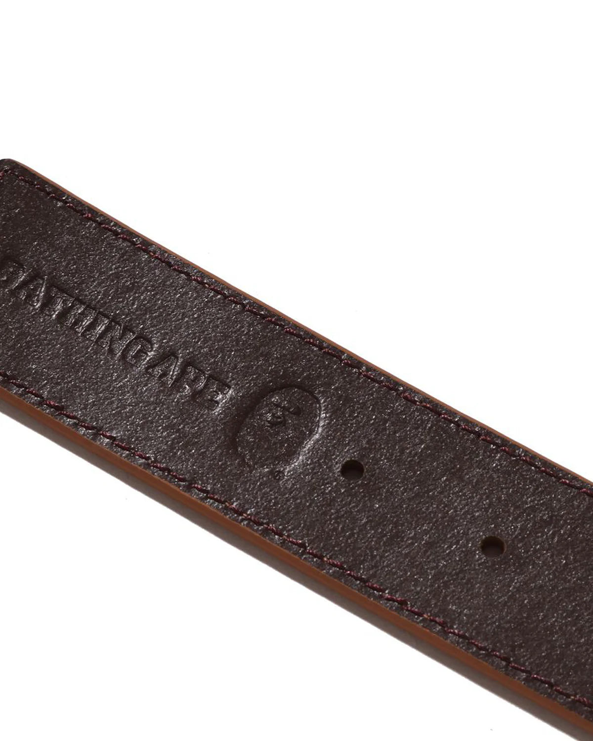 College Monogram Reversible Belt
