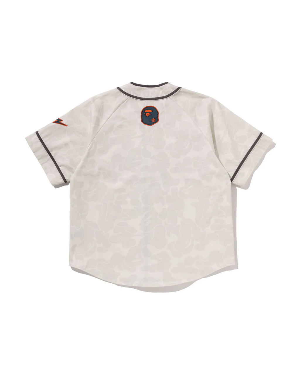 Solid Camo Multi Logo Baseball Ss Shirt