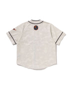 Solid Camo Multi Logo Baseball Ss Shirt
