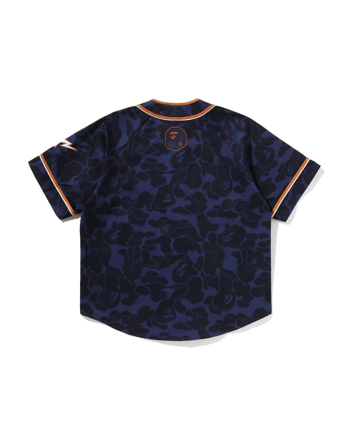 Solid Camo Multi Logo Baseball Ss Shirt