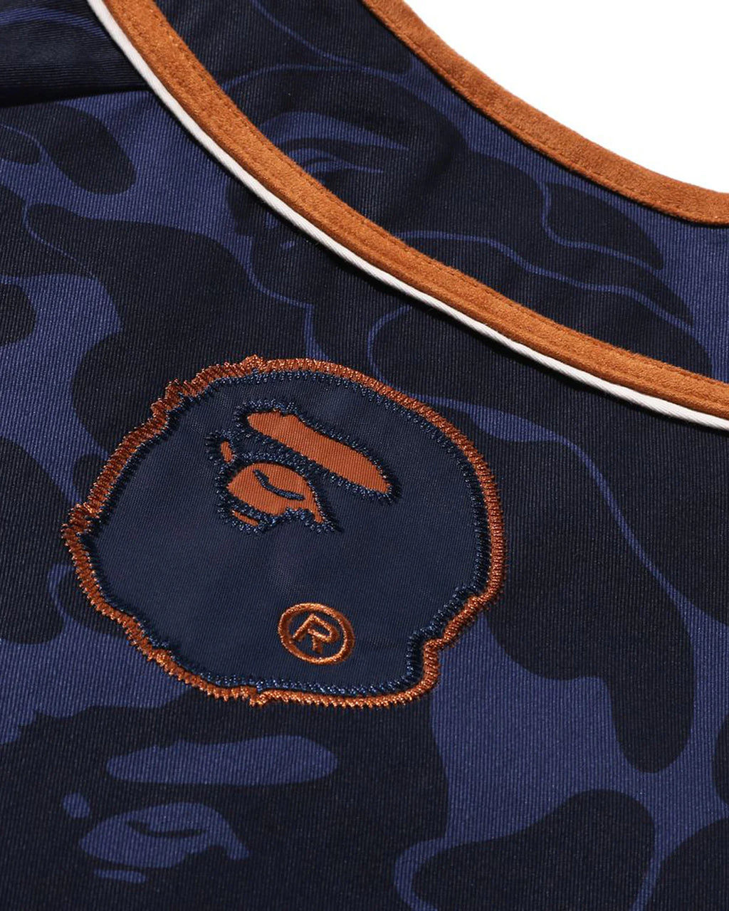 Solid Camo Multi Logo Baseball Ss Shirt
