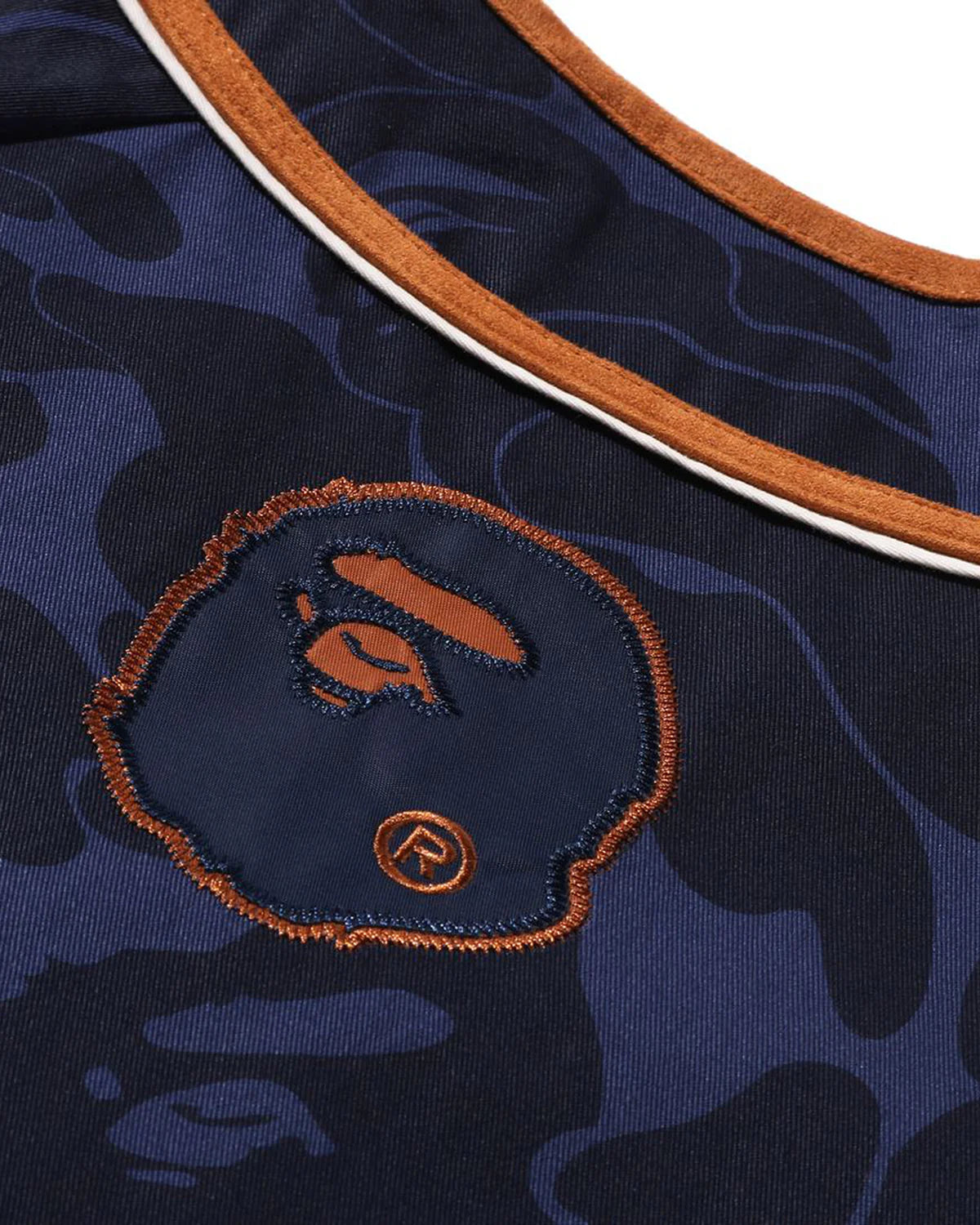 Solid Camo Multi Logo Baseball Ss Shirt