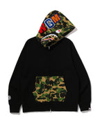 Abc Camo Shark Full Zip Hoodie