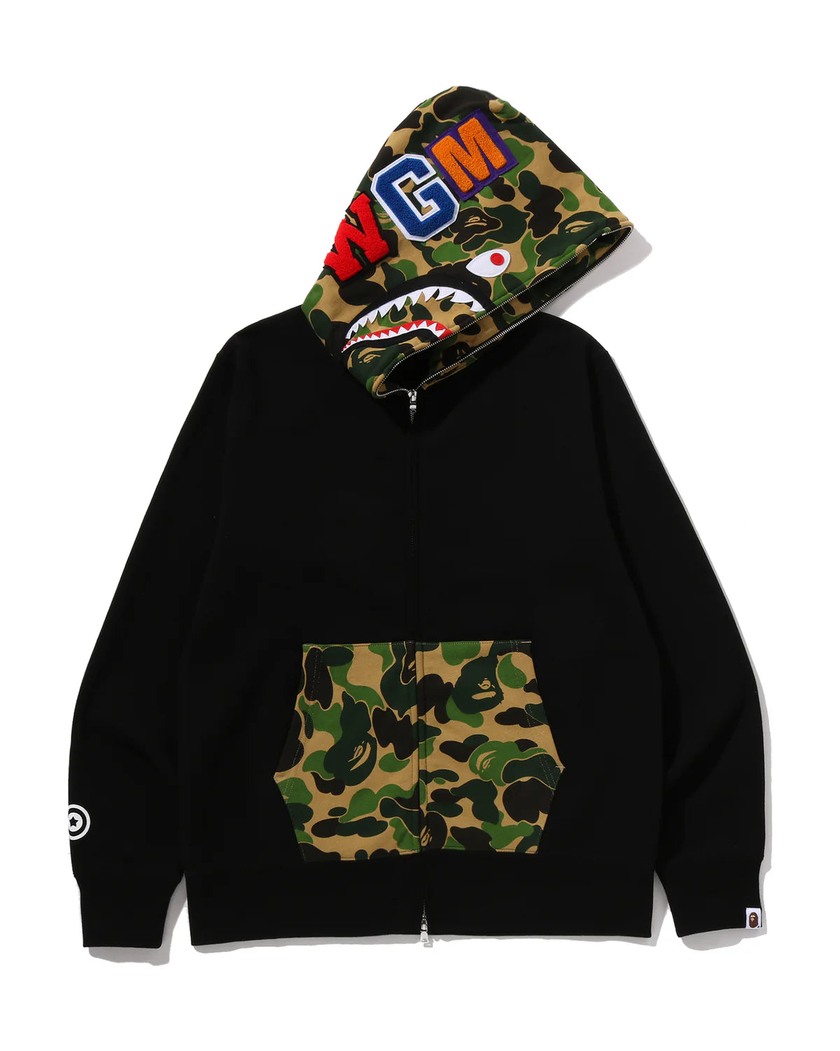 Abc Camo Shark Full Zip Hoodie