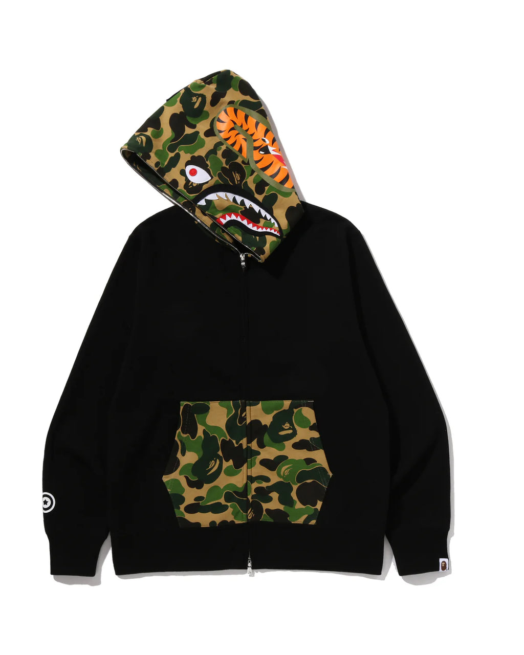 Abc Camo Shark Full Zip Hoodie