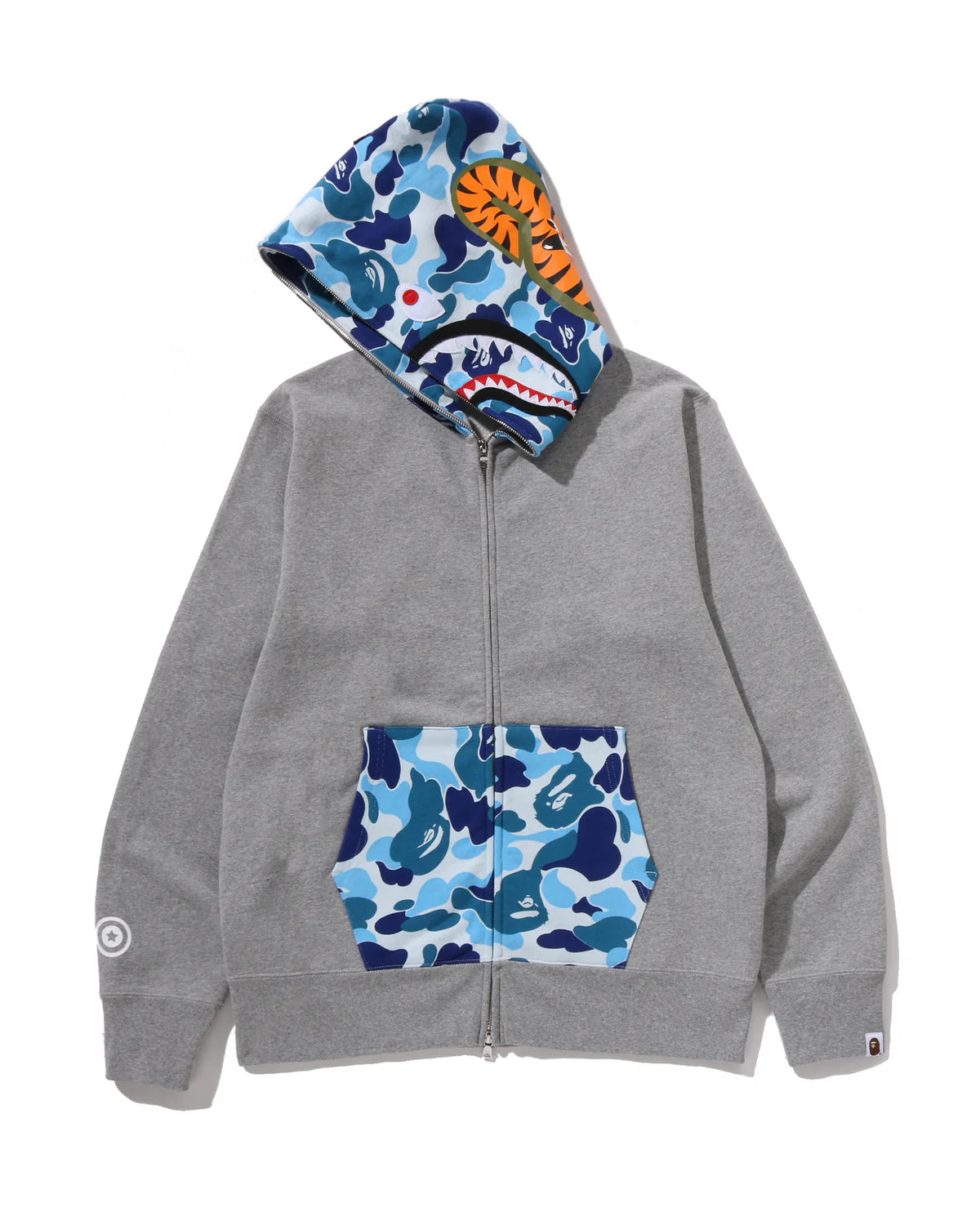 Abc Camo Shark Full Zip Hoodie