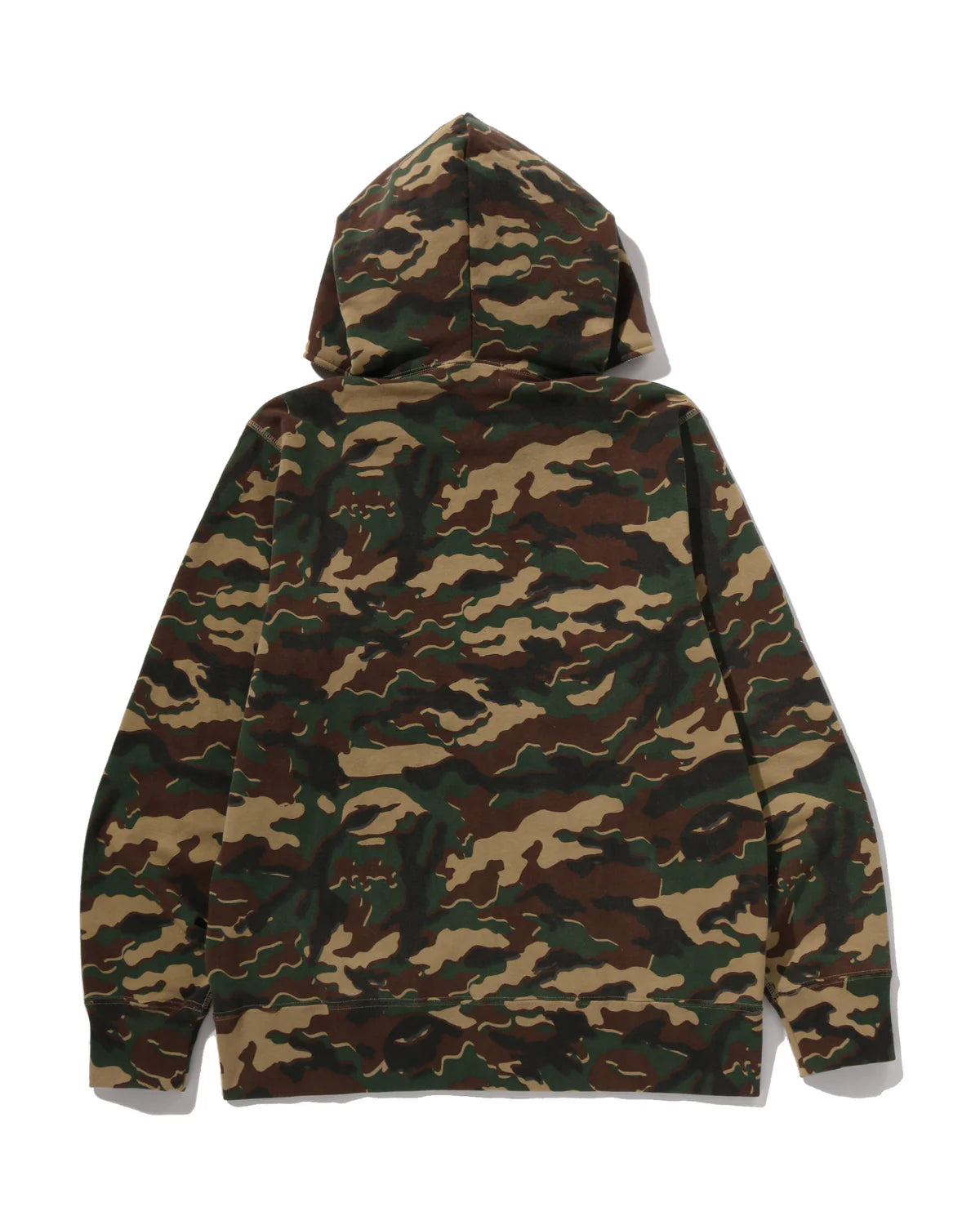 Glitch Woodland Camo Full Zip Hoodie