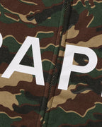 Glitch Woodland Camo Full Zip Hoodie