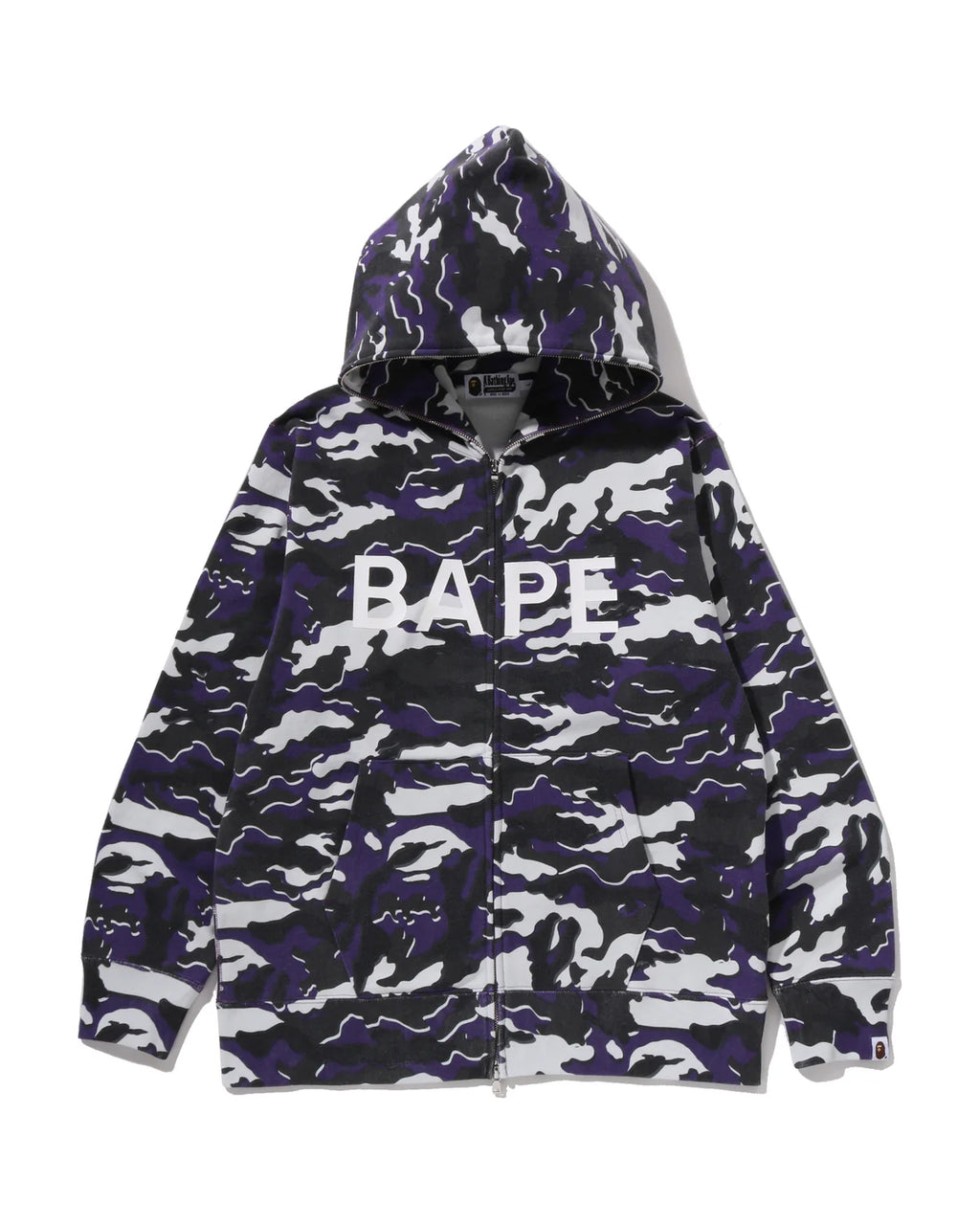 Glitch Woodland Camo Full Zip Hoodie