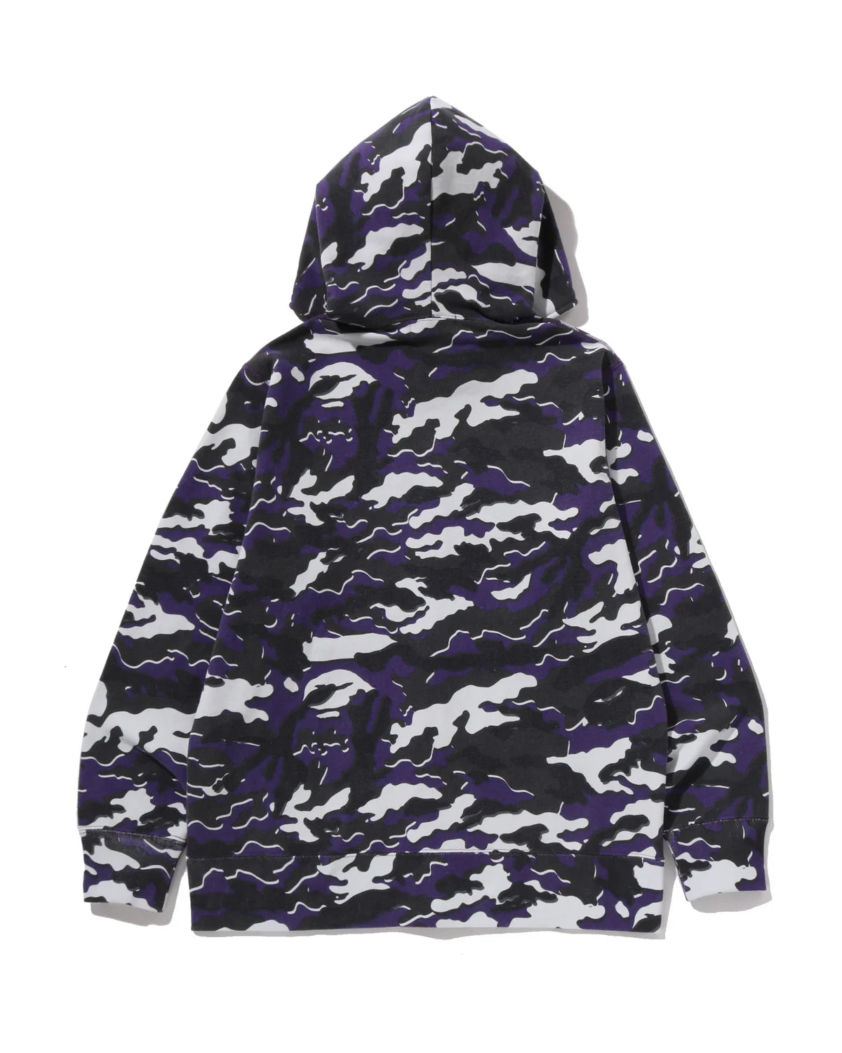 Glitch Woodland Camo Full Zip Hoodie