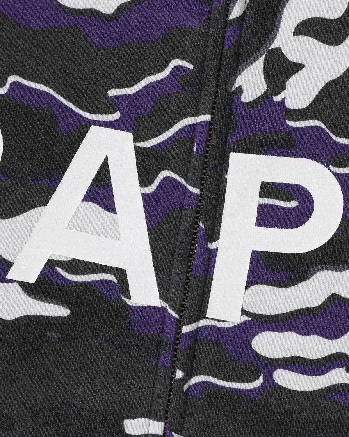 Glitch Woodland Camo Full Zip Hoodie