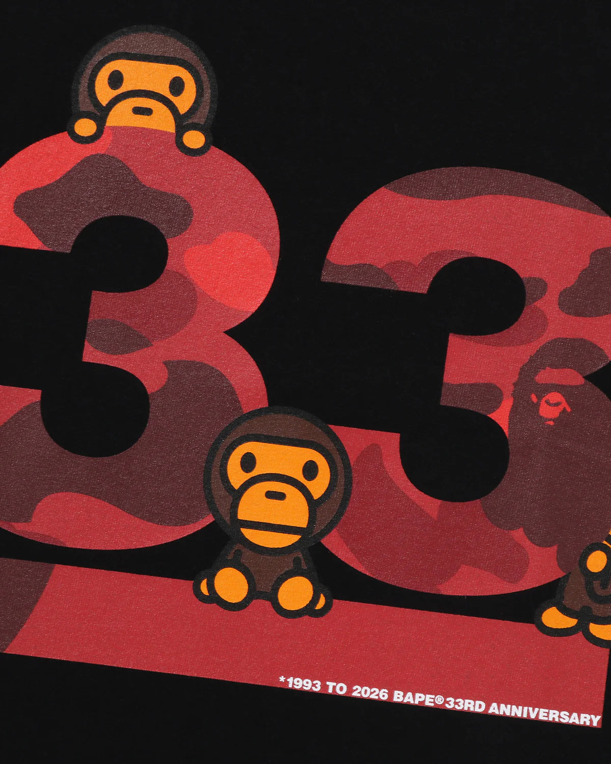 A Bathing Ape 33rd Anniv. Baby Milo Tee