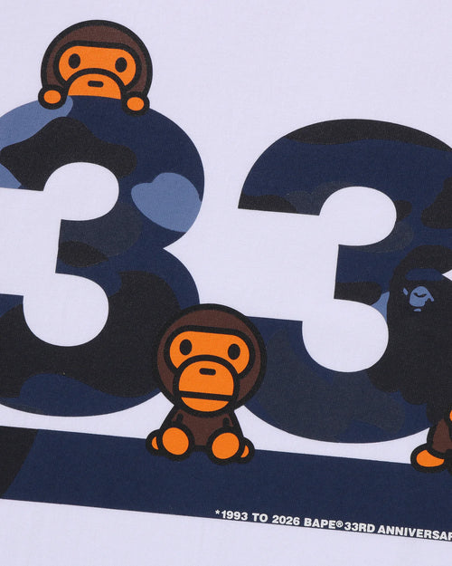 A Bathing Ape 33rd Anniv. Baby Milo Tee