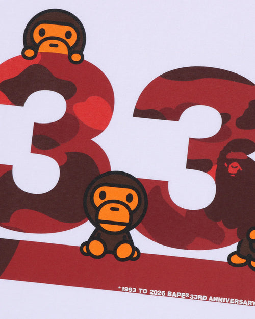 A Bathing Ape 33rd Anniv. Baby Milo Tee