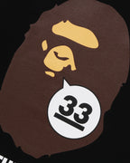 A Bathing Ape 33rd Anniv. Ape Head Tee