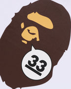 A Bathing Ape 33rd Anniv. Ape Head Tee