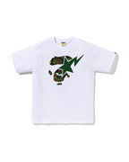 Glitch Woodland Camo Ape Face STA Tee