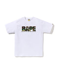 Glitch Woodland Camo Army BAPE Tee