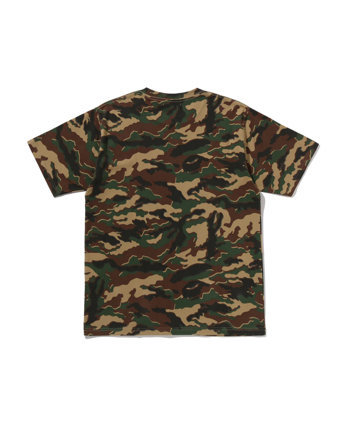 Glitch Woodland Camo Ape Face Tee