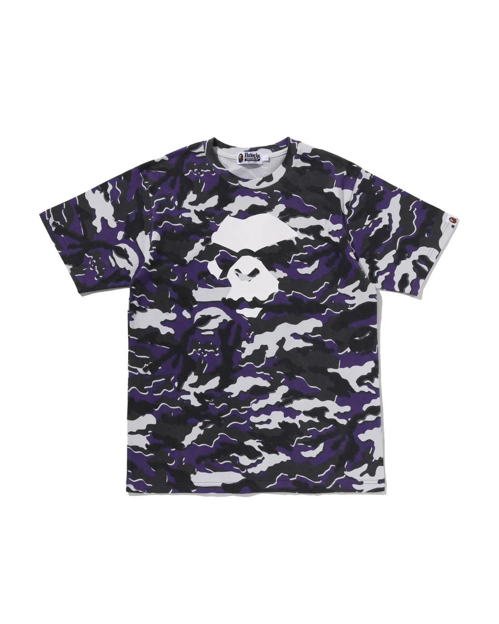 Glitch Woodland Camo Ape Face Tee