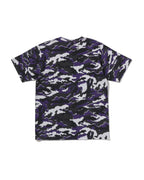 Glitch Woodland Camo Ape Face Tee