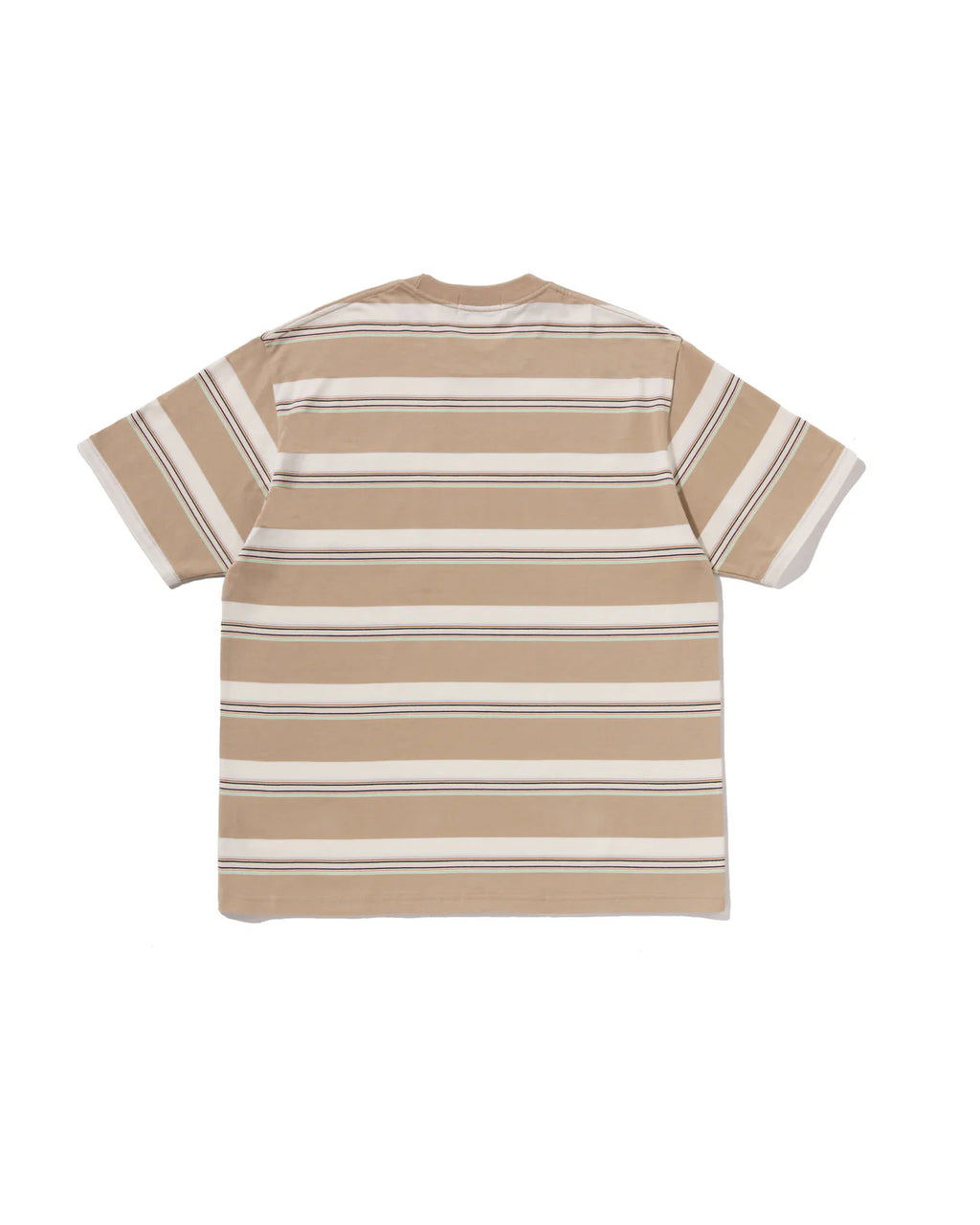 Stripe One Point Relaxed Fit Pocket Tee
