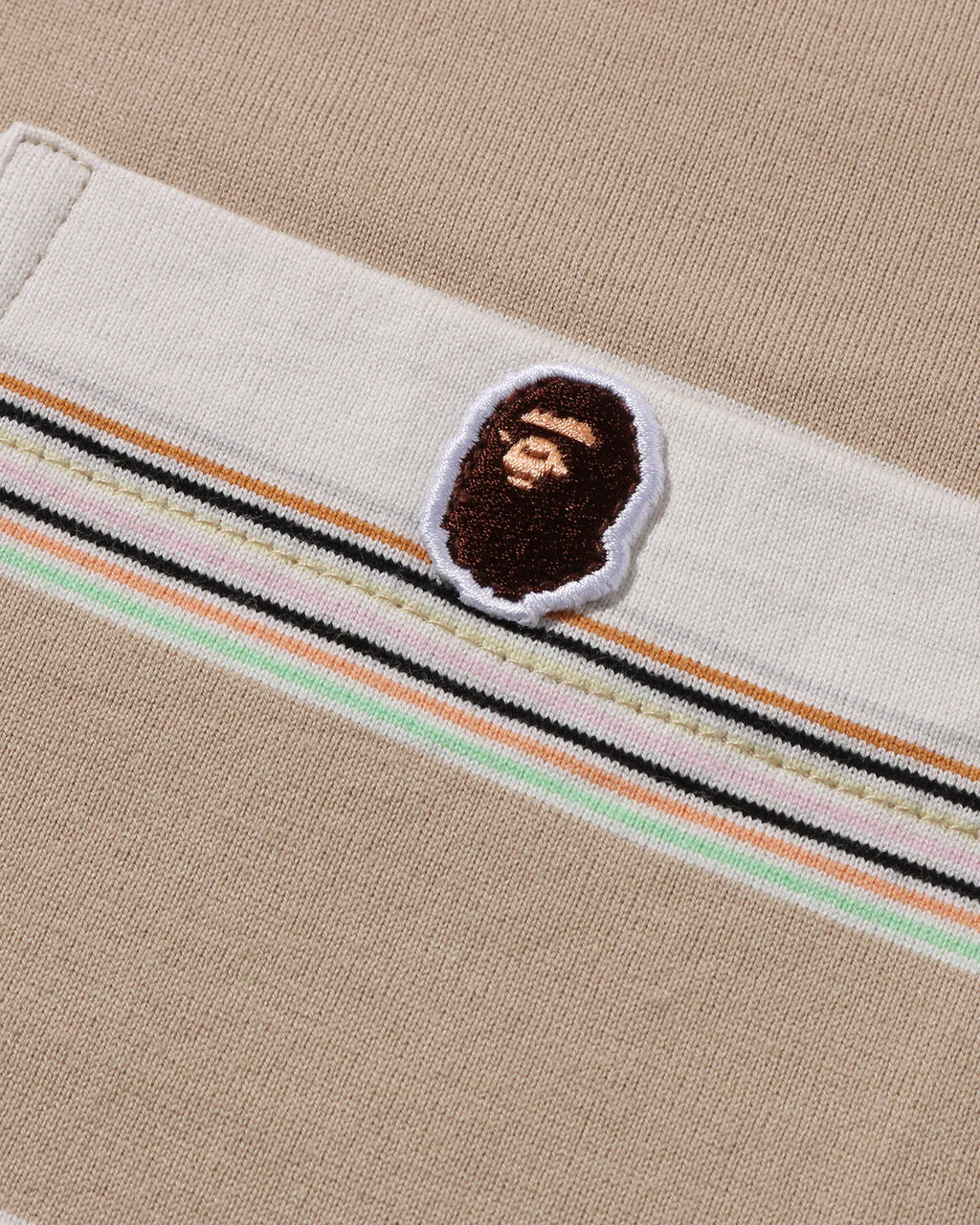 Stripe One Point Relaxed Fit Pocket Tee