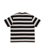 Stripe One Point Relaxed Fit Pocket Tee