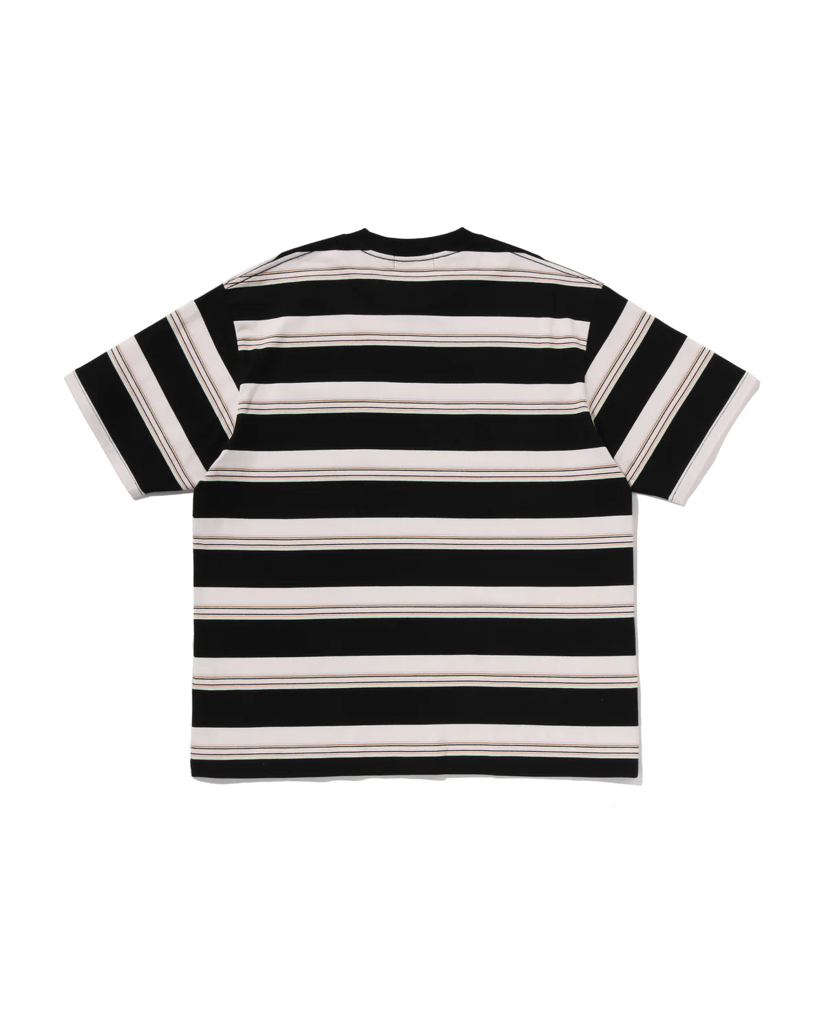 Stripe One Point Relaxed Fit Pocket Tee