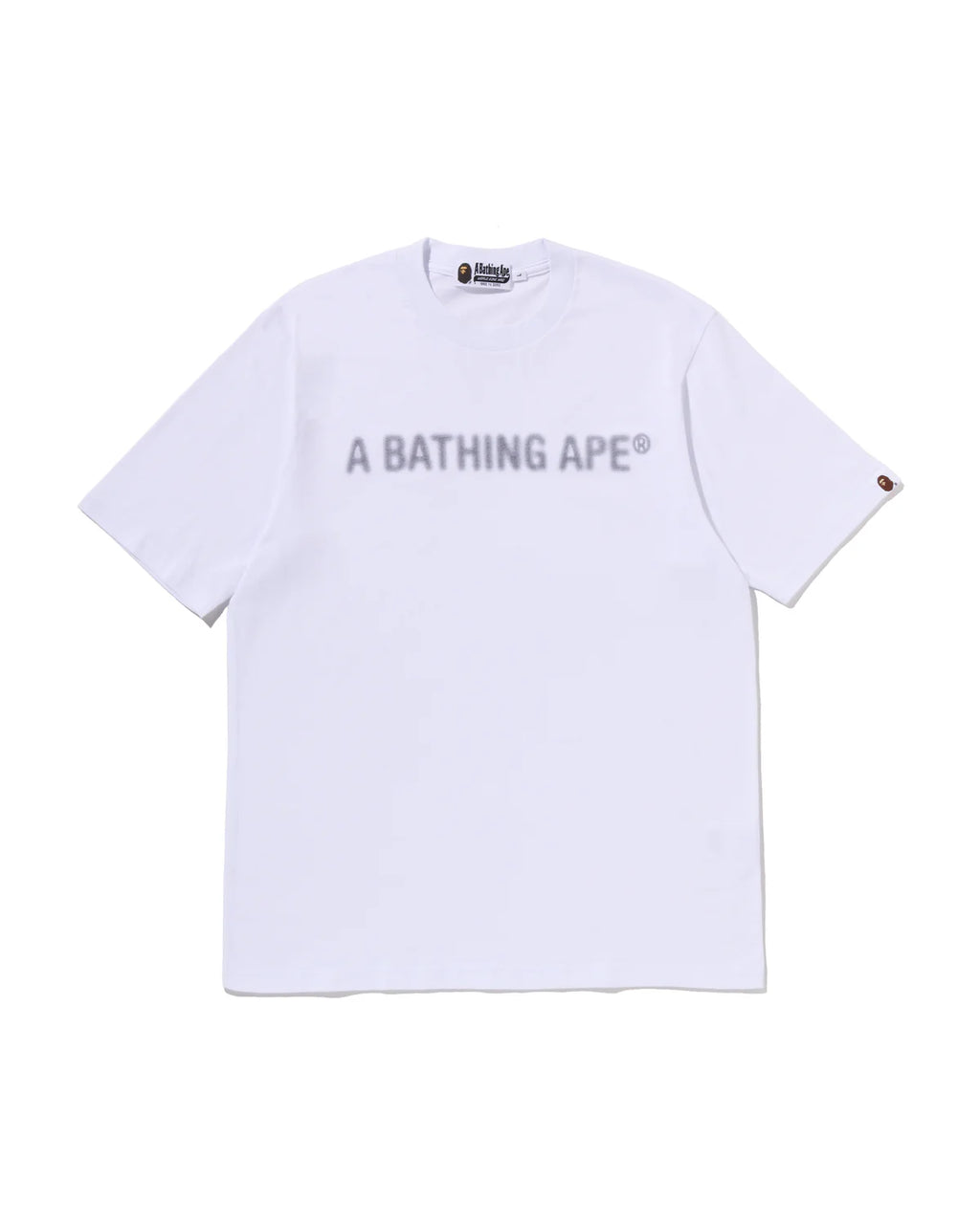 Heavy Wash Bathing Ape Shrunk Fit Tee
