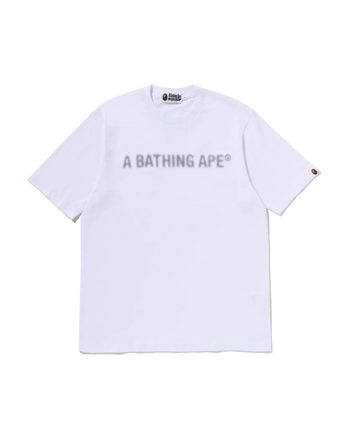 Heavy Wash Bathing Ape Shrunk Fit Tee