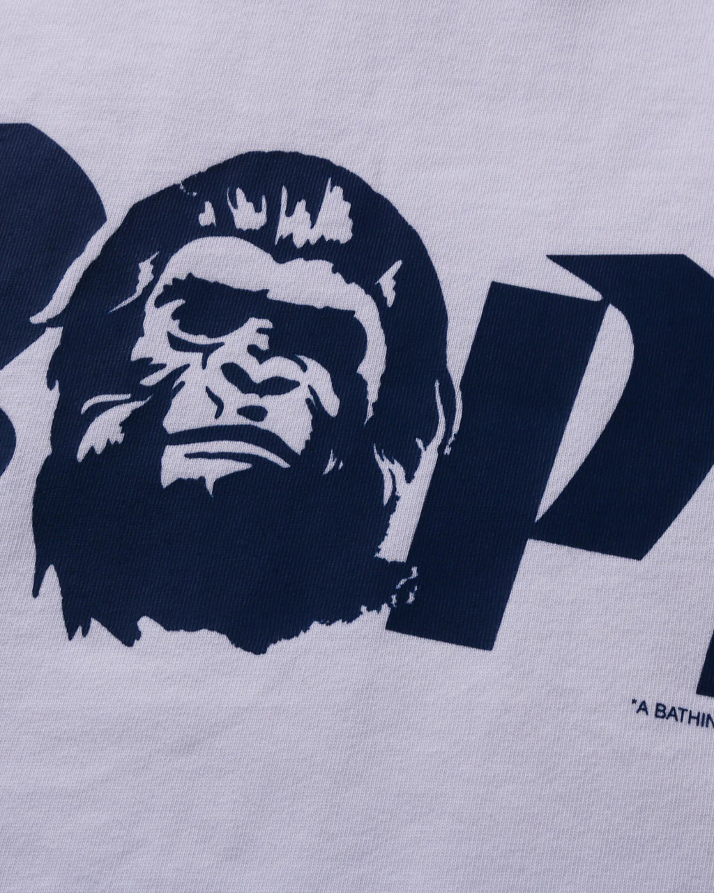 BAPE Logo Relaxed Fit Tee