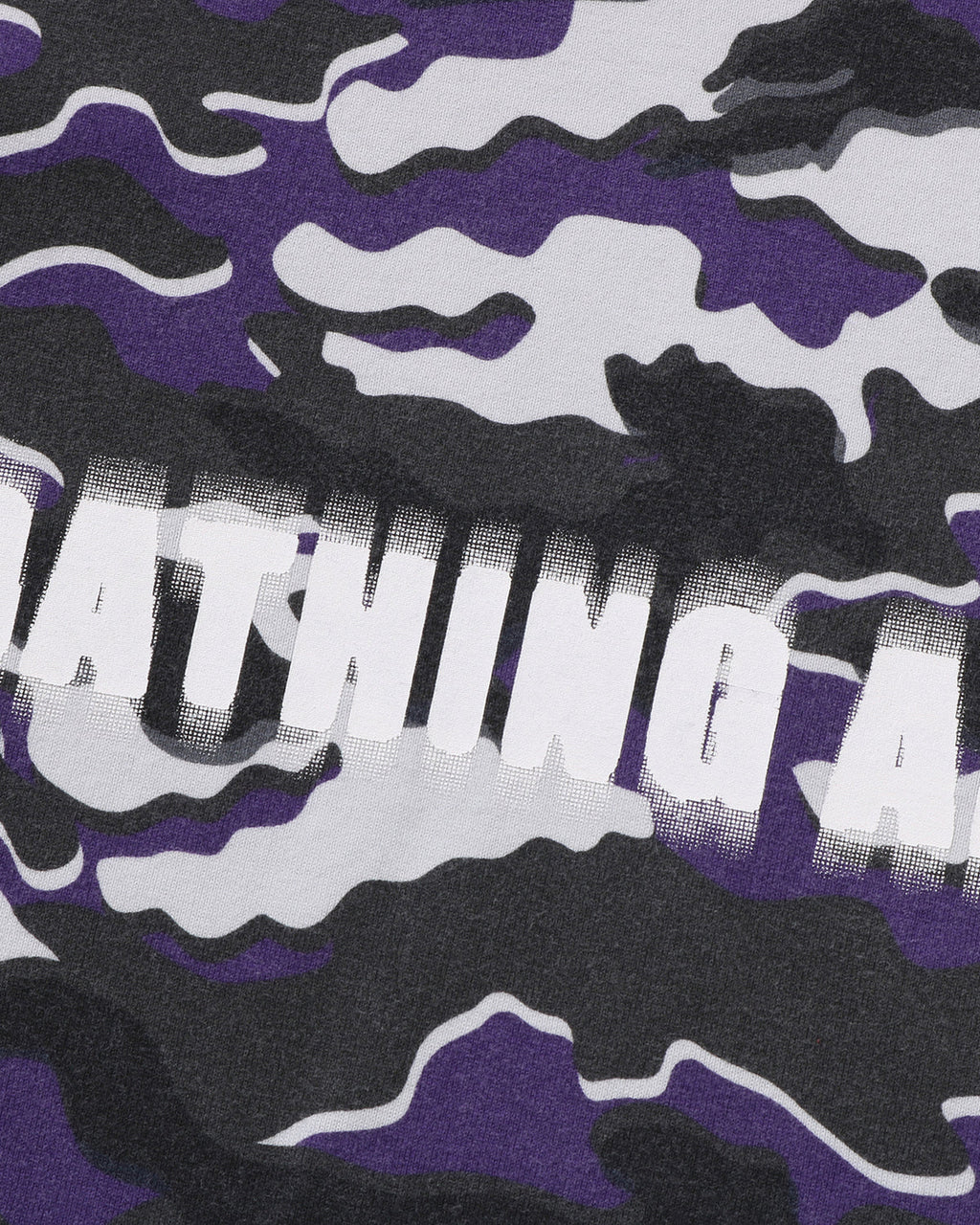 Glitch Woodland Camo Heavy Wash Bathing Ape Cropped Fit Tank