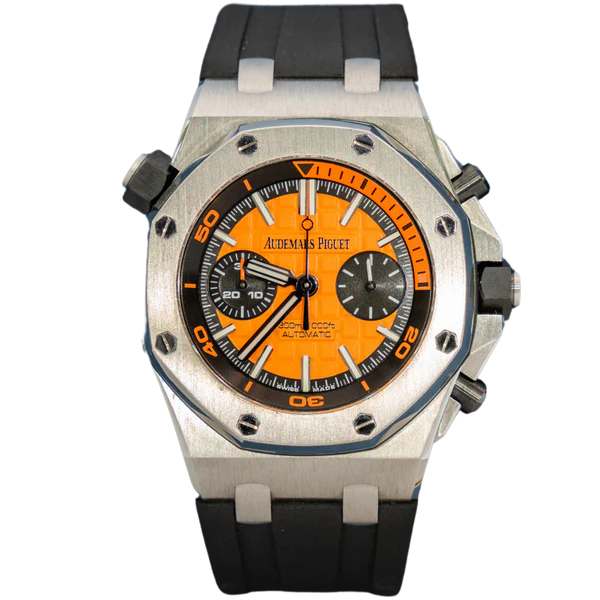 Audemars Piguet Royal Oak Offshore Diver Ref. 26703ST.OO.A070CA.01 42MM Stainless Steel Orange Dial