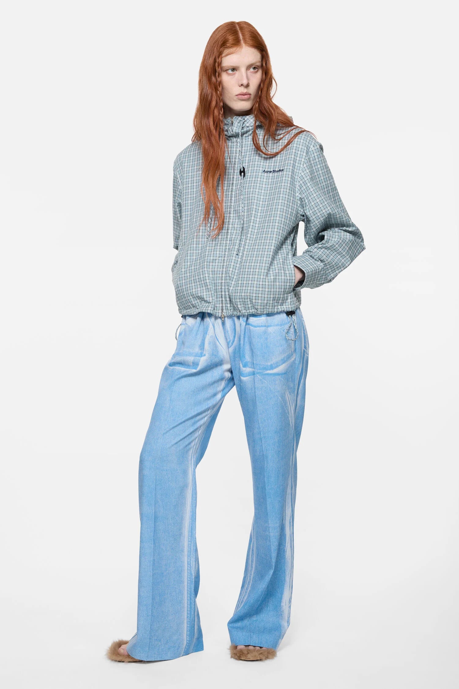 Casual printed trousers