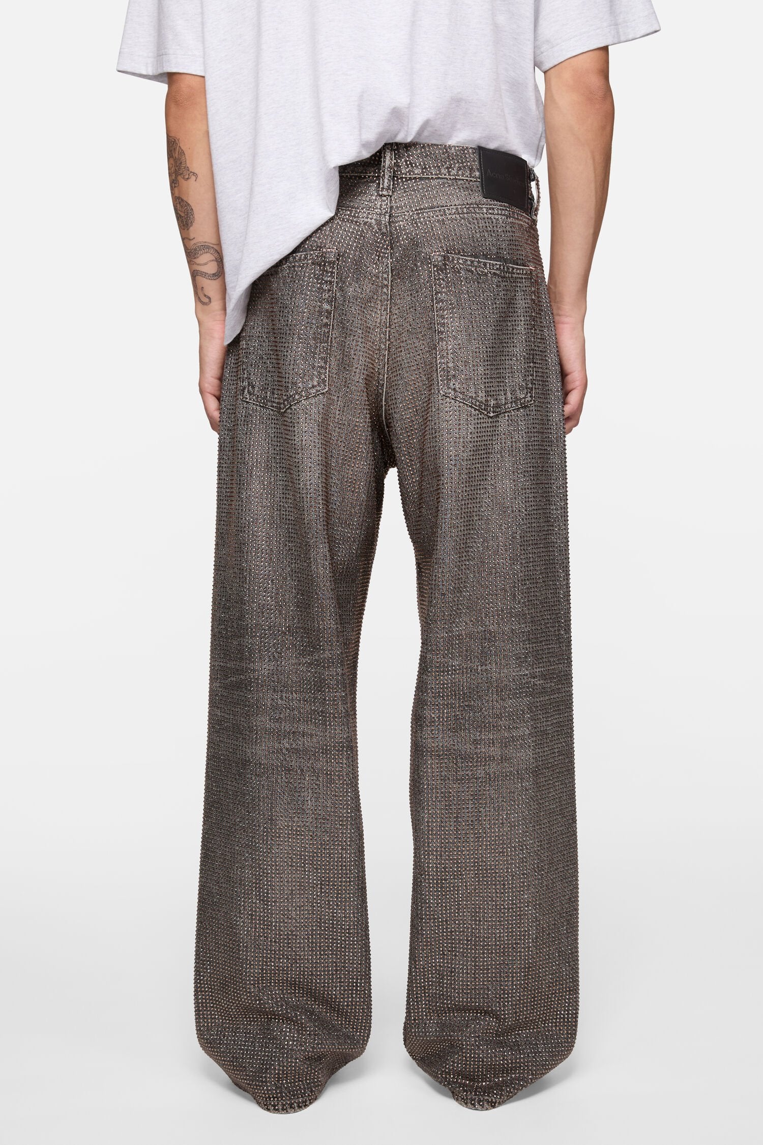 Loose rhinestone jeans - 1981