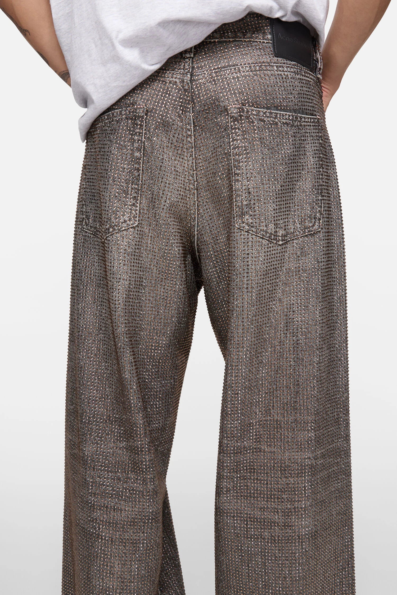 Loose rhinestone jeans - 1981