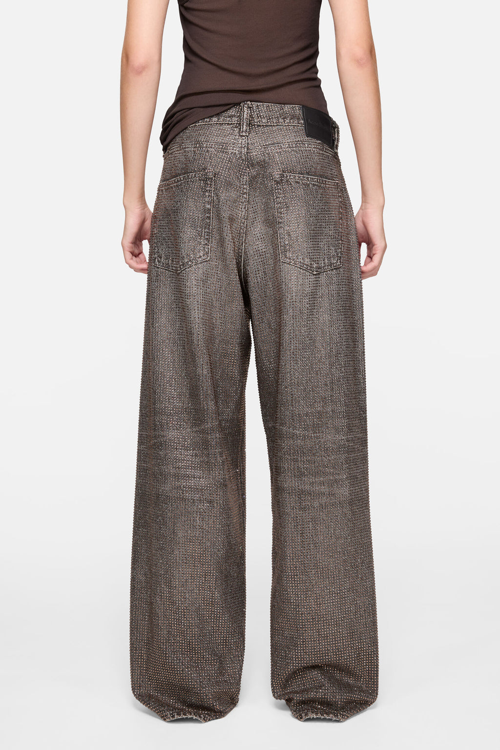 Loose rhinestone jeans - 1981