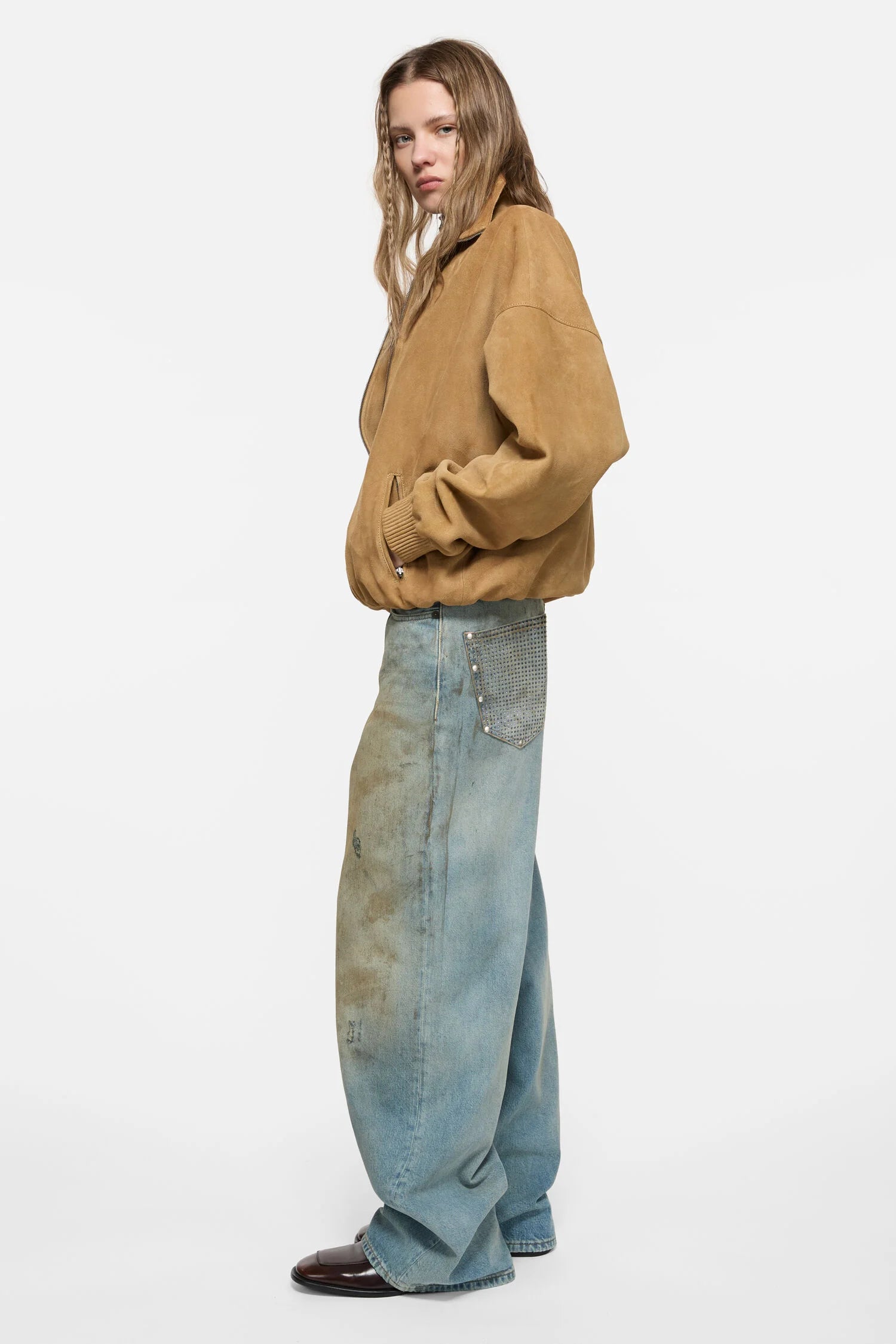 Rhinestone jeans - 2023