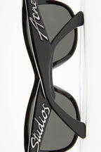 Square-frame sunglasses