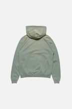 Mended fleece hoodie