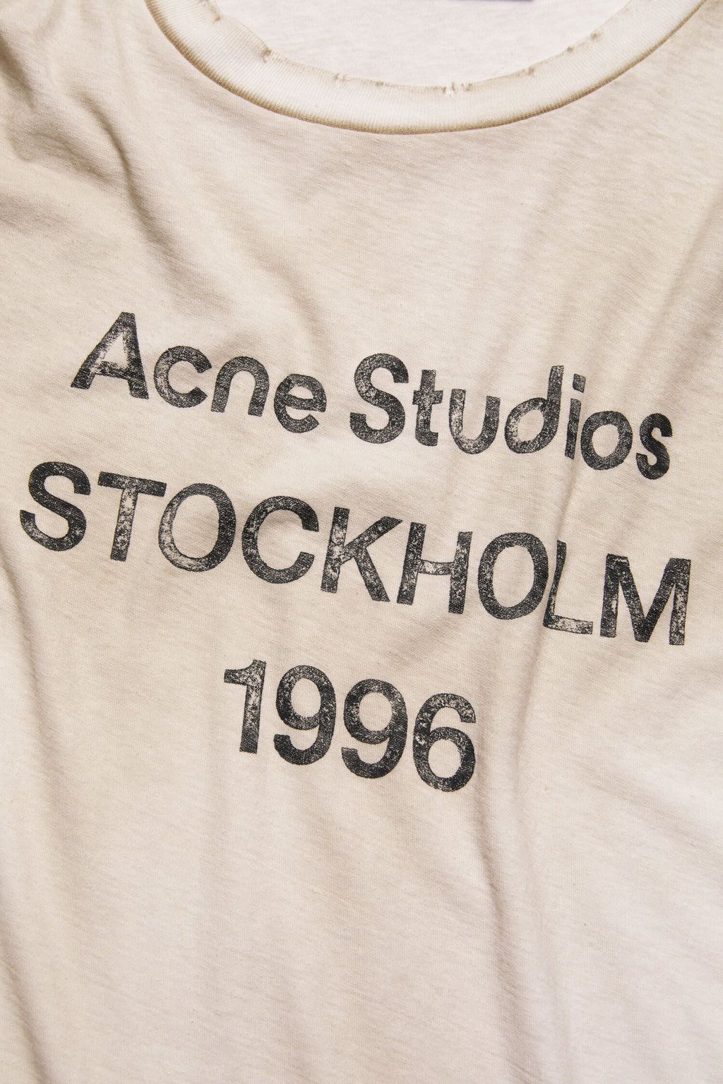 Sprayed logo t-shirt