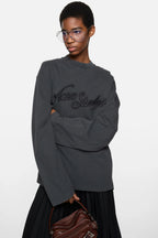 Embroidered logo t-shirt