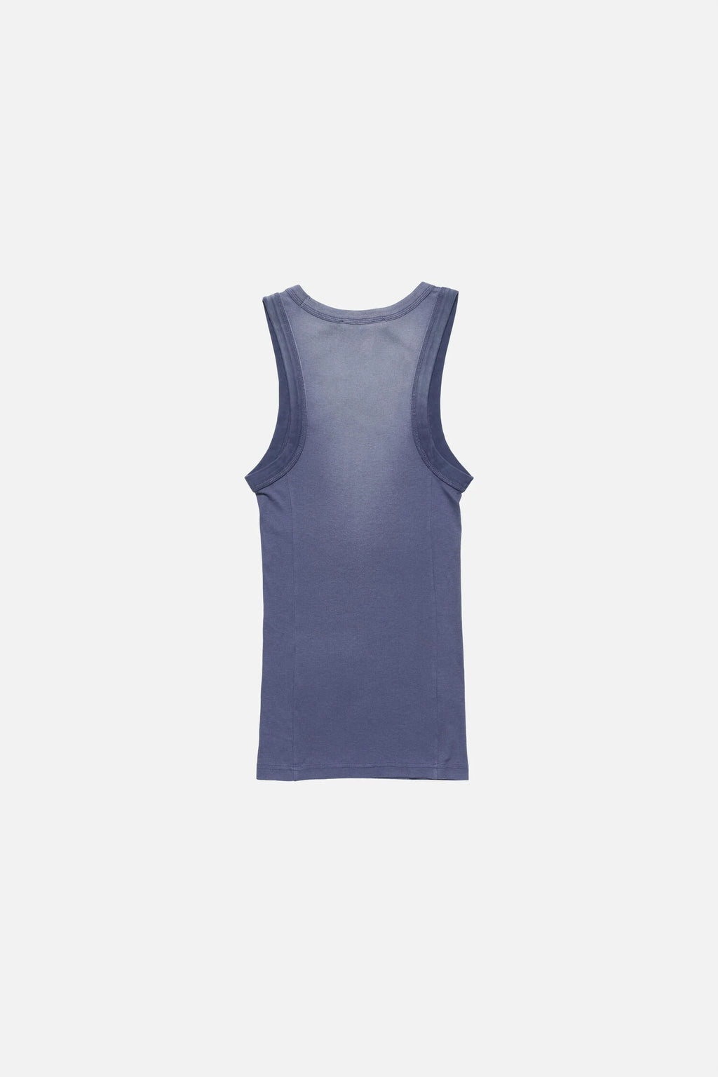 Sprayed logo tank top