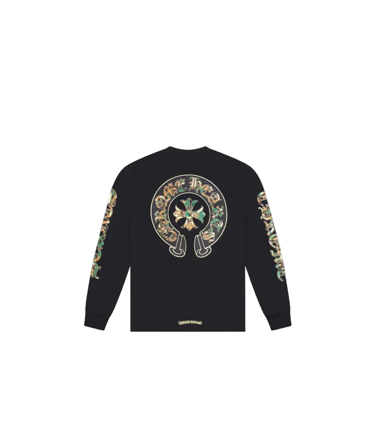 Chrome Hearts Cross & Horse Shoe Logo Tee