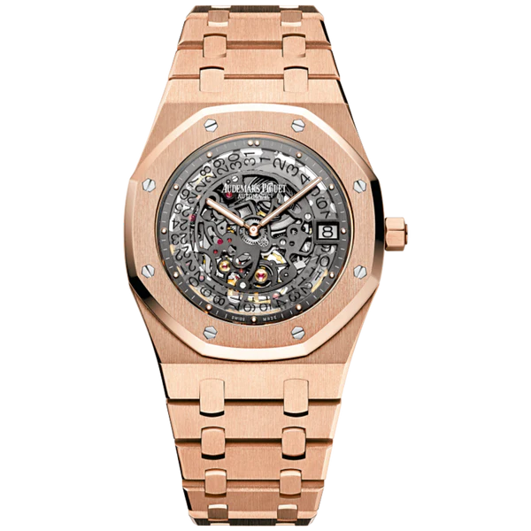 Audemars Piguet Royal Oak Jumbo Skeleton Ref. 15204OR.OO.1240OR.01 39MM Rose Gold