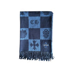 Chrome Hearts Navy Blue Blanket