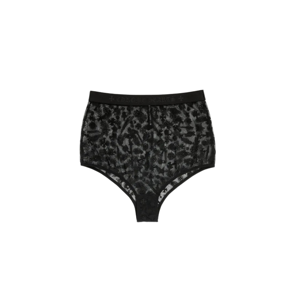 Chrome Hearts Lace High-Waisted Brief