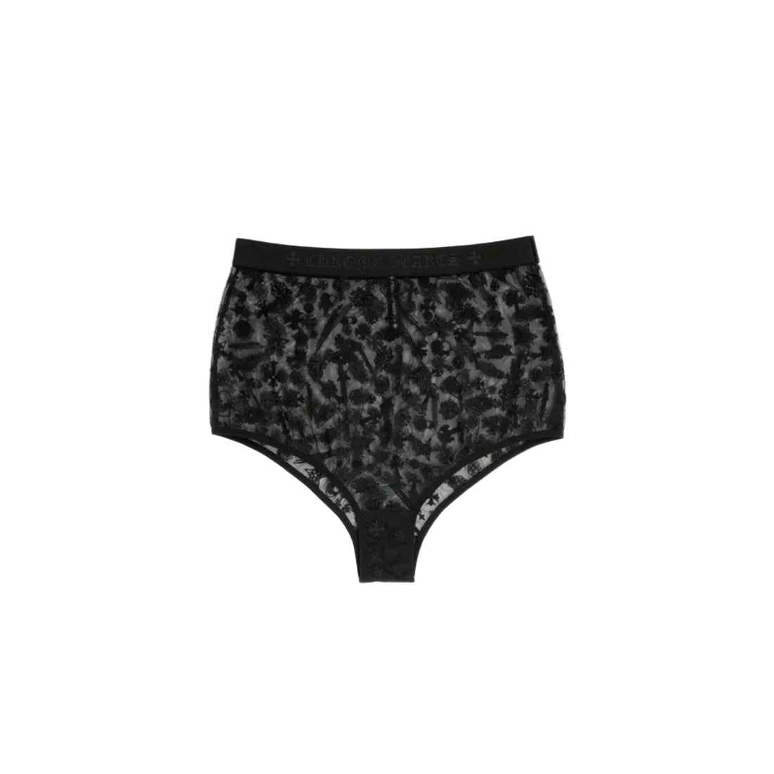 Chrome Hearts Lace High-Waisted Brief